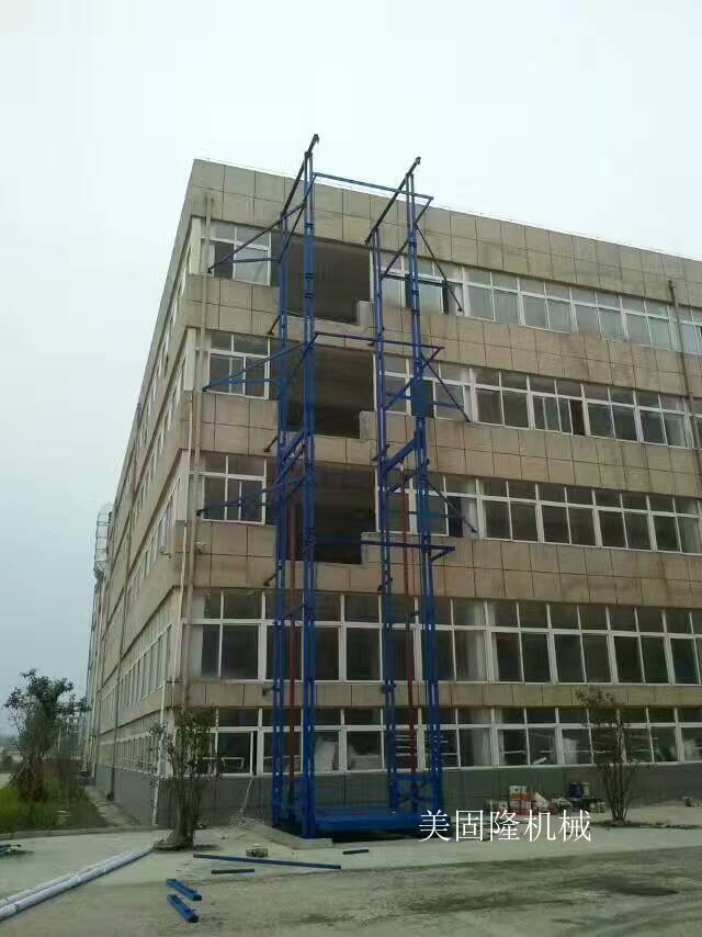 泰安室外双臂导轨式升降机厂家